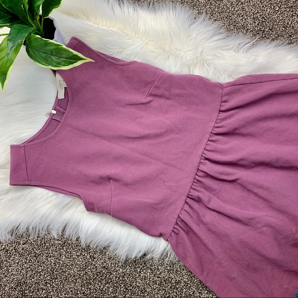Beautiful purple Loft dress ⭐️